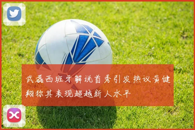 武磊西班牙解说首秀引发热议黄健翔称其表现超越新人水平